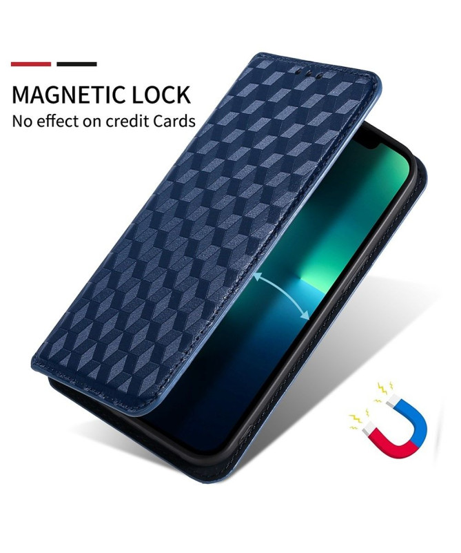 Housse Asus Zenfone 9 flip cover design géométrie