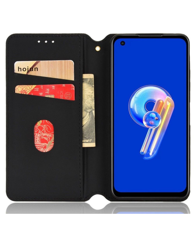 Housse Asus Zenfone 9 flip cover design géométrie