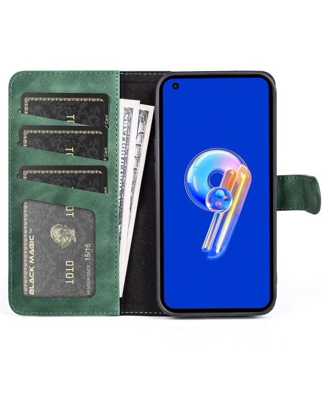 Asus Zenfone 10 / 9 - Housse Stand Folio Bicolore