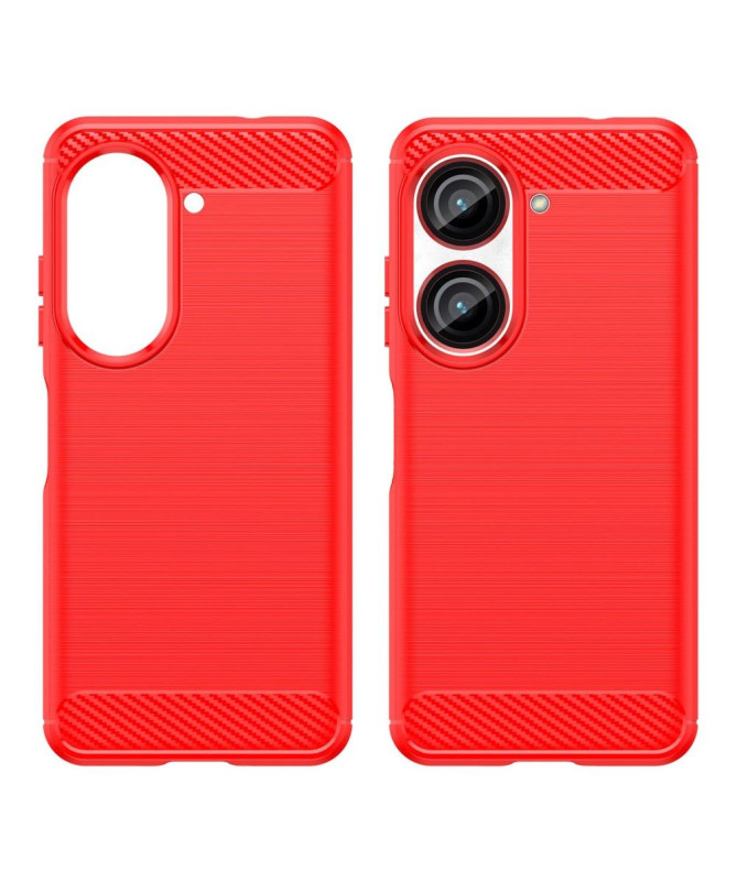 Coque Asus Zenfone 10 / 9 effet brossé silicone