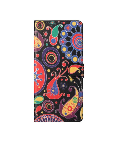 Housse Motorola Edge 20 paisley fleur