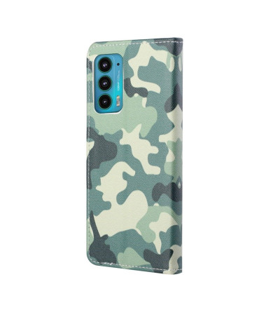 Housse Motorola Edge 20 Camouflage Militaire