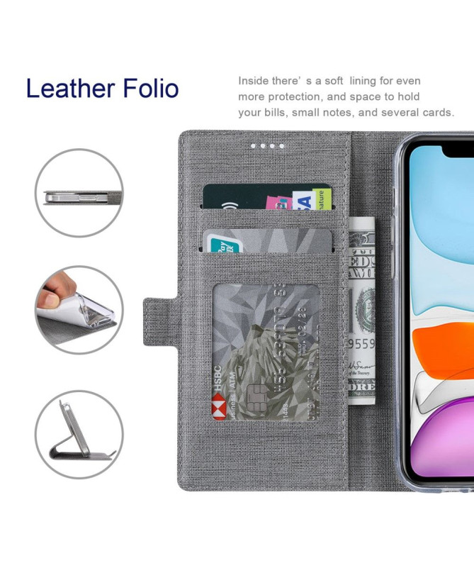 Housse Motorola Edge 20 Pro Croisillons Fonction Support