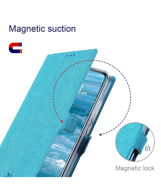 Housse Motorola Edge 20 Pro Croisillons Fonction Support