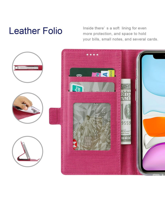 Housse Motorola Edge 20 Pro Croisillons Fonction Support