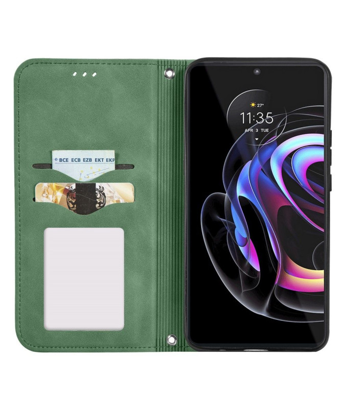 Housse Motorola Edge 20 Pro Business Rétro