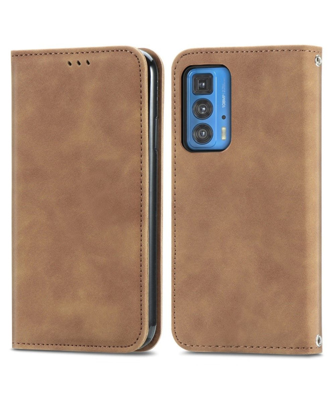 Housse Motorola Edge 20 Pro Business Rétro