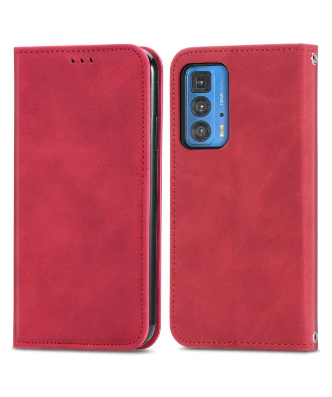 Housse Motorola Edge 20 Pro Business Rétro