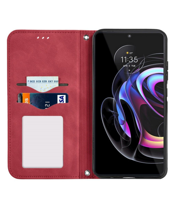 Housse Motorola Edge 20 Pro Business Rétro