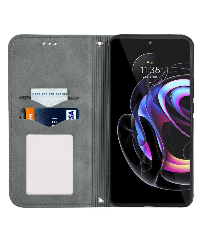 Housse Motorola Edge 20 Pro Business Rétro