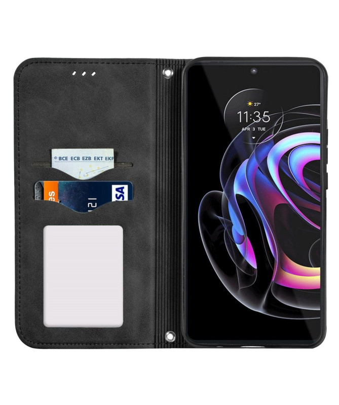 Housse Motorola Edge 20 Pro Business Rétro