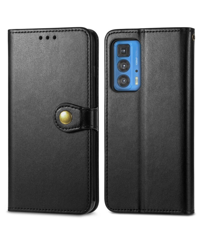 Housse Motorola Edge 20 Pro Indila Simili Cuir Porte Cartes