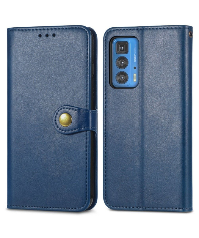 Housse Motorola Edge 20 Pro Indila Simili Cuir Porte Cartes