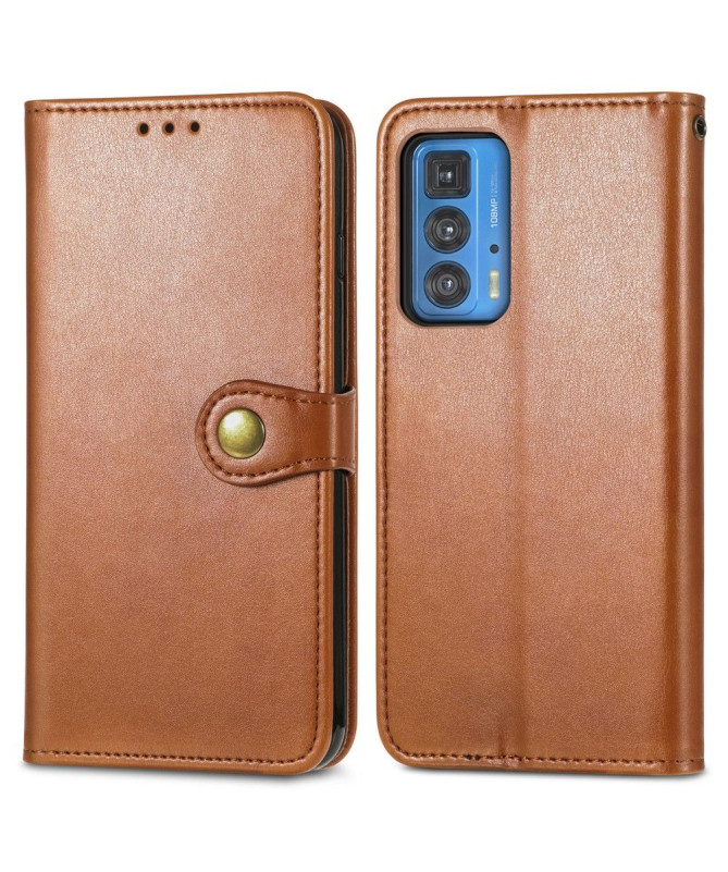 Housse Motorola Edge 20 Pro Indila Simili Cuir Porte Cartes