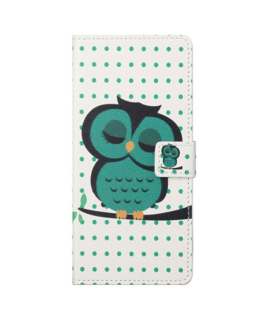 Housse Motorola Edge 20 Pro Hibou Endormi