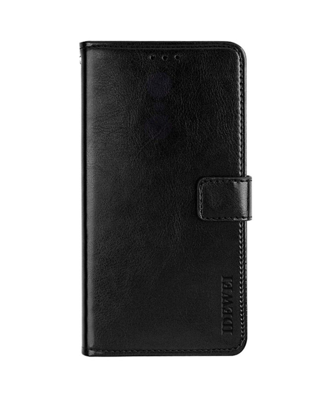 Housse Motorola Edge 20 Pro IDEWEI Folio Effet Cuir