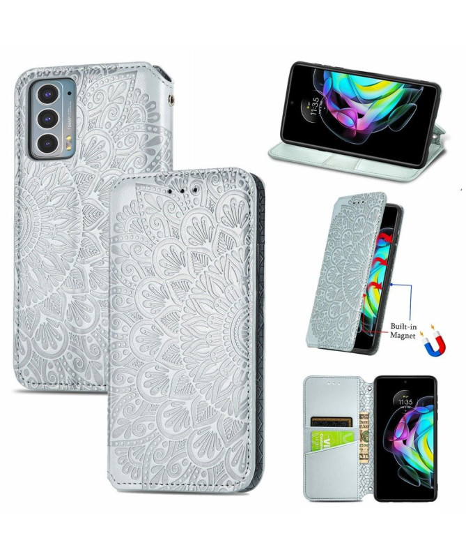 Housse Motorola Edge 20 Flip Chic Mandala