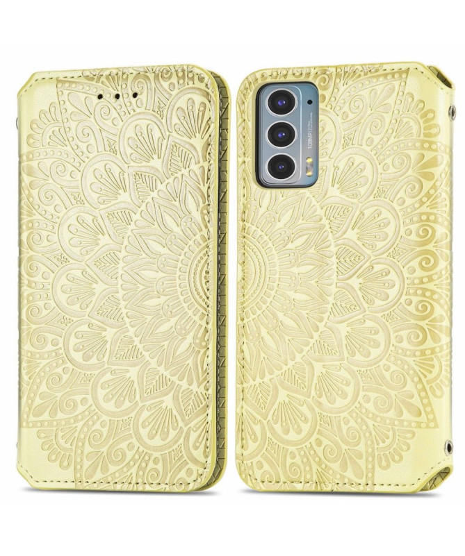 Housse Motorola Edge 20 Flip Chic Mandala