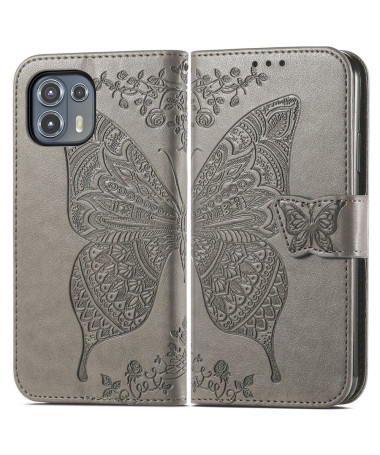 Housse Motorola Edge 20 Lite Papillon Relief