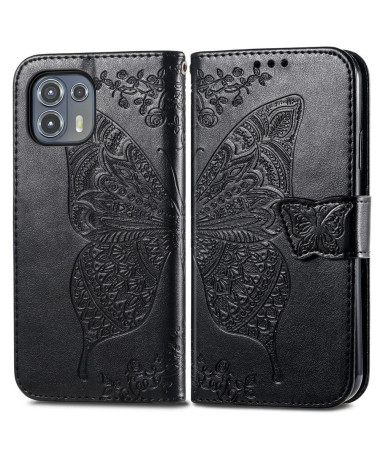 Housse Motorola Edge 20 Lite Papillon Relief