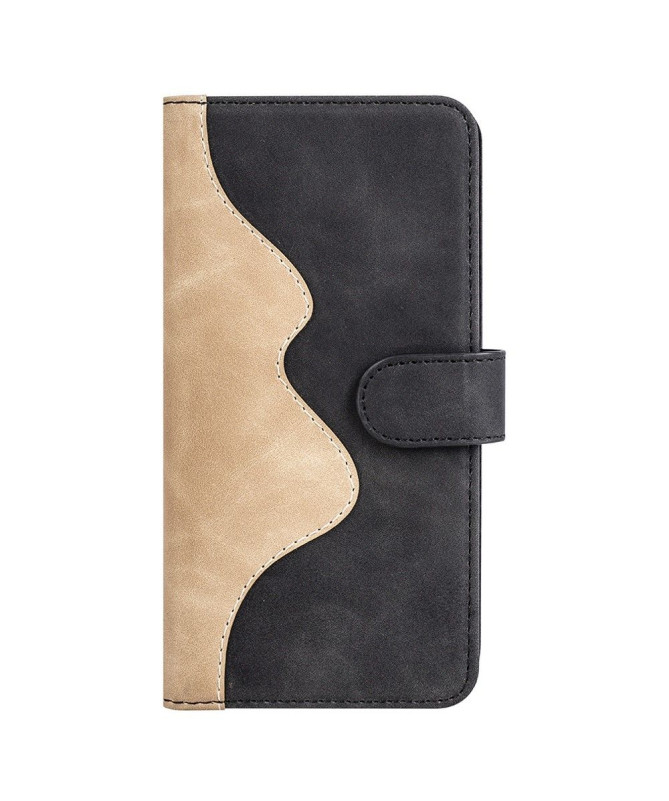 Housse Motorola Edge 30 Ultra Stand Folio Bicolore