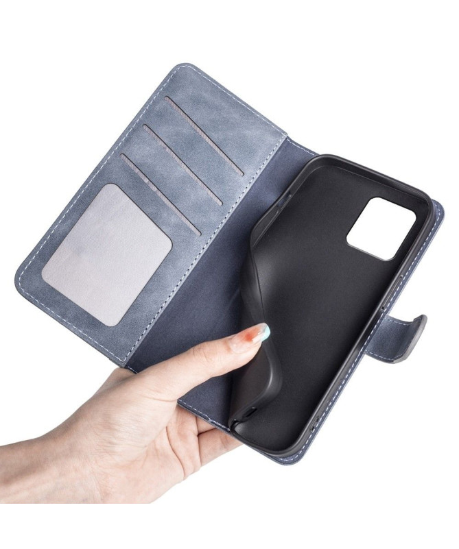 Housse Motorola Edge 30 Ultra Stand Folio Bicolore