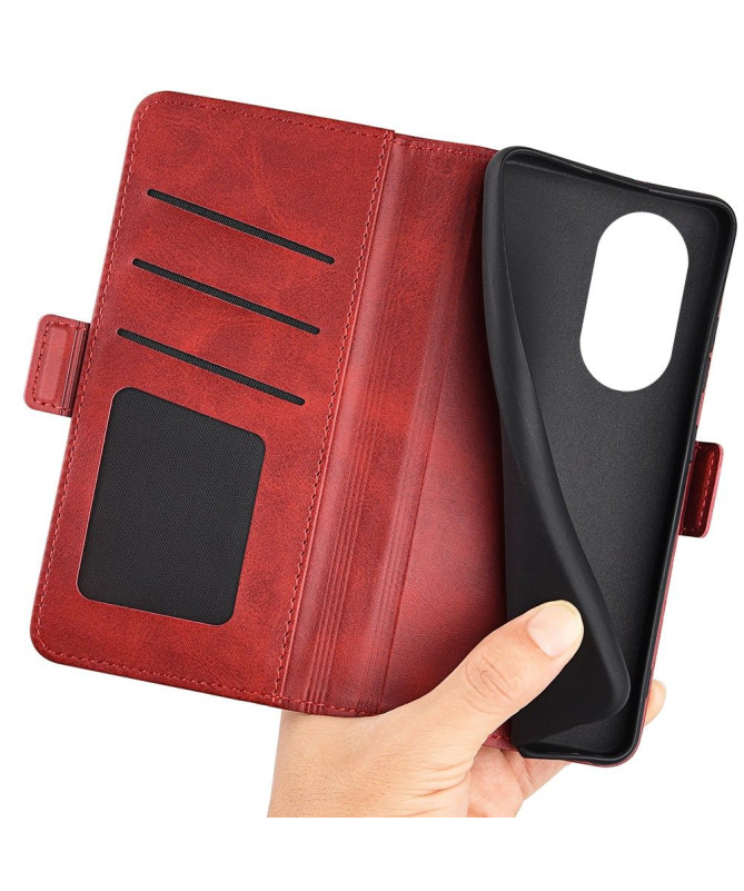 Étui Motorola Edge 30 Pro portefeuille simili cuir mat