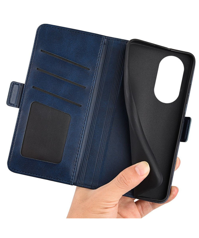 Étui Motorola Edge 30 Pro portefeuille simili cuir mat