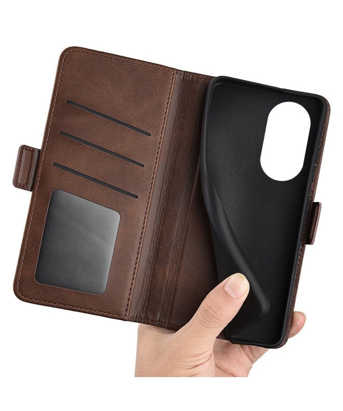 Étui Motorola Edge 30 Pro portefeuille simili cuir mat