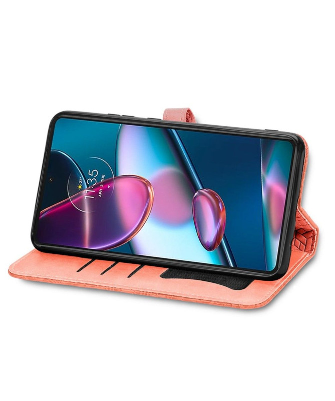 Housse Motorola Edge 30 Pro Mandala Leaf