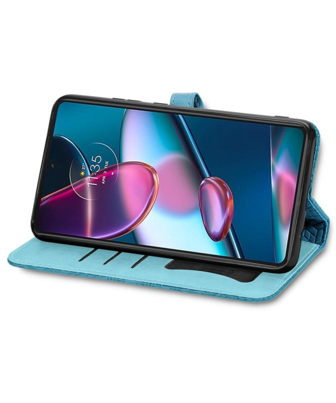 Housse Motorola Edge 30 Pro Mandala Leaf