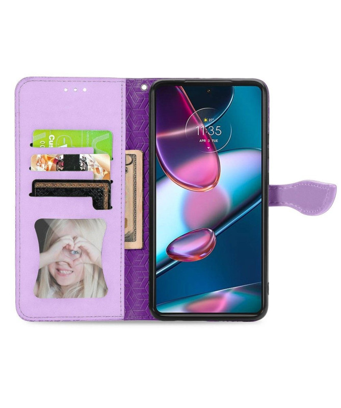 Housse Motorola Edge 30 Pro Mandala Leaf