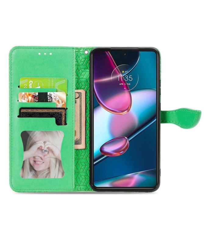 Housse Motorola Edge 30 Pro Mandala Leaf