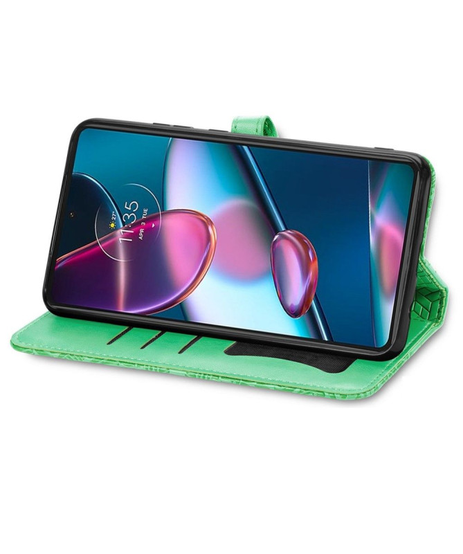 Housse Motorola Edge 30 Pro Mandala Leaf