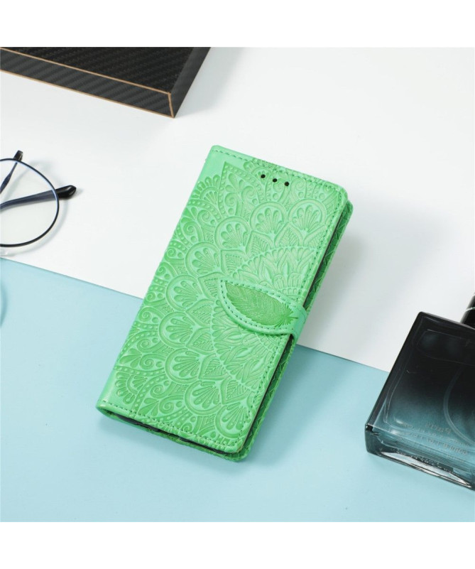 Housse Motorola Edge 30 Pro Mandala Leaf