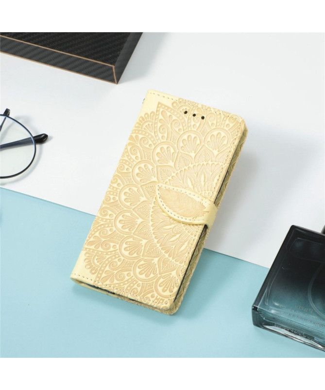 Housse Motorola Edge 30 Pro Mandala Leaf