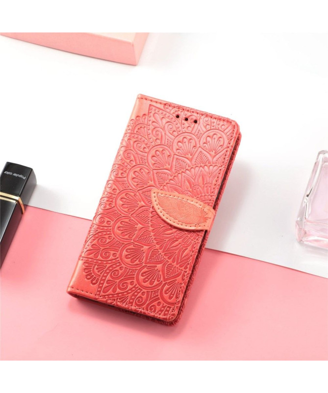 Housse Motorola Edge 30 Pro Mandala Leaf