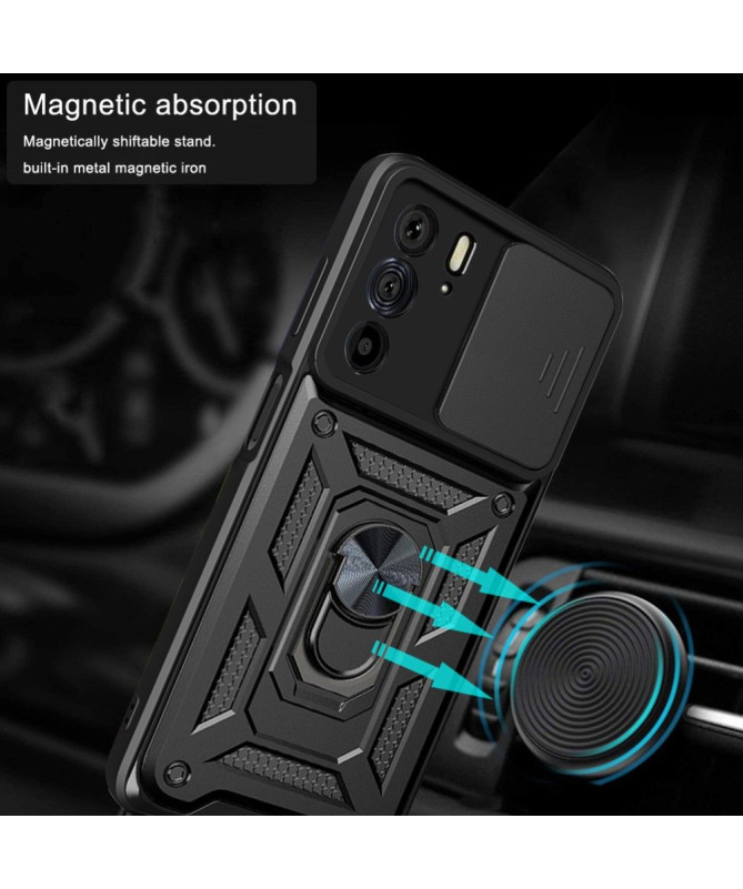 Coque Motorola Edge 30 Pro Camera Slide Fonction Support