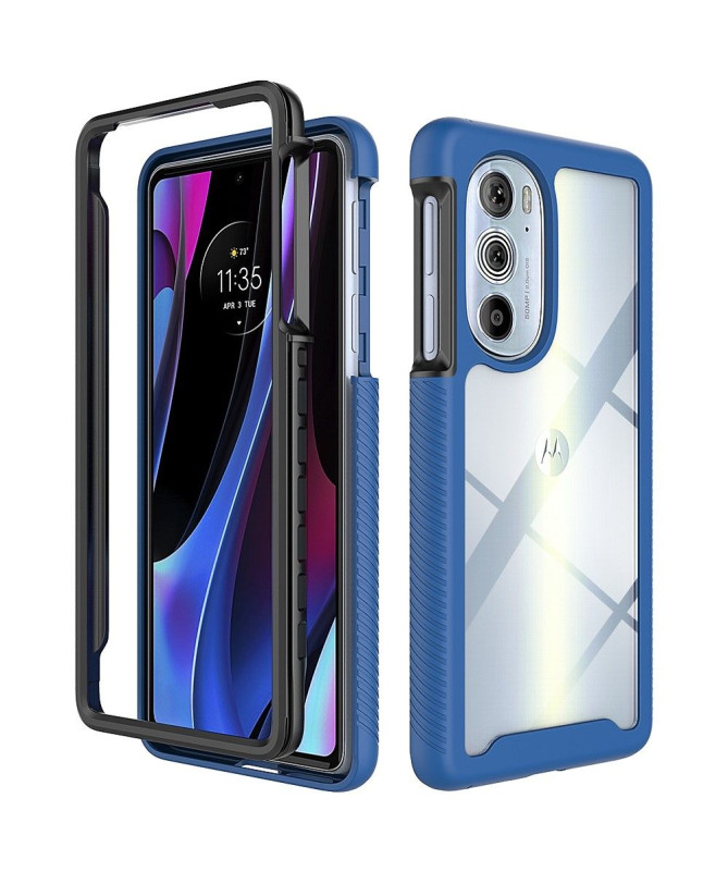 Coque Motorola Edge 30 Pro Hybride Antichoc dos transparent