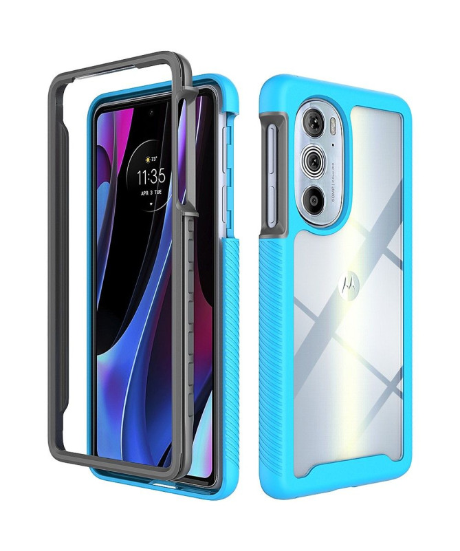 Coque Motorola Edge 30 Pro Hybride Antichoc dos transparent