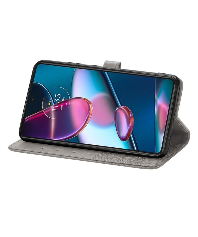 Housse Motorola Edge 30 Pro Mandala Rétro