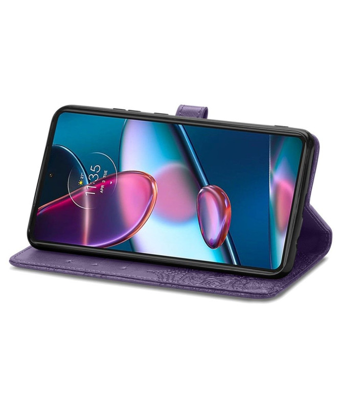 Housse Motorola Edge 30 Pro Mandala Rétro