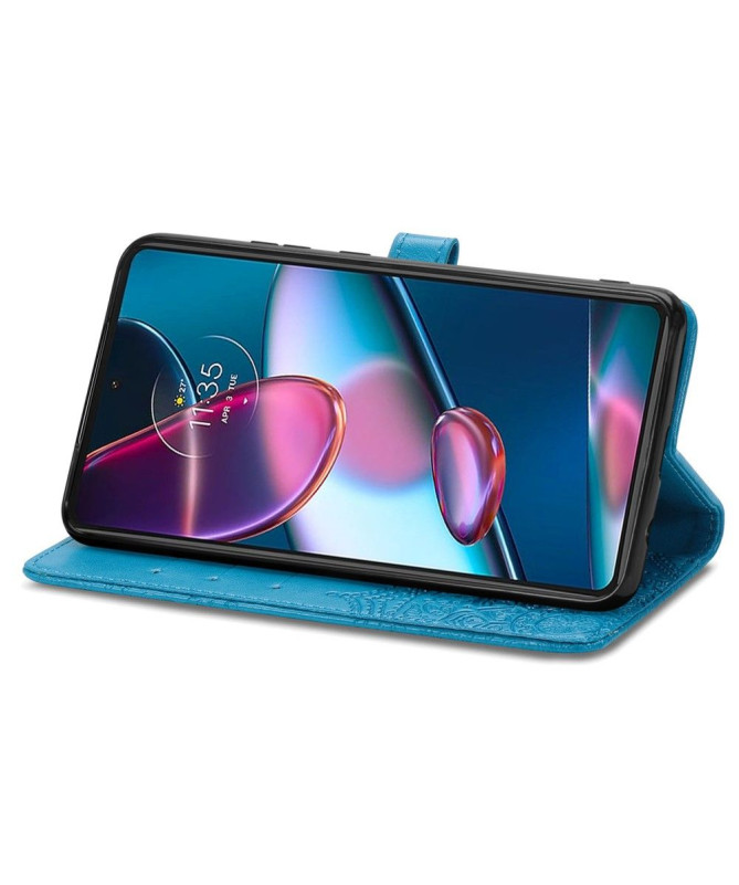 Housse Motorola Edge 30 Pro Mandala Rétro