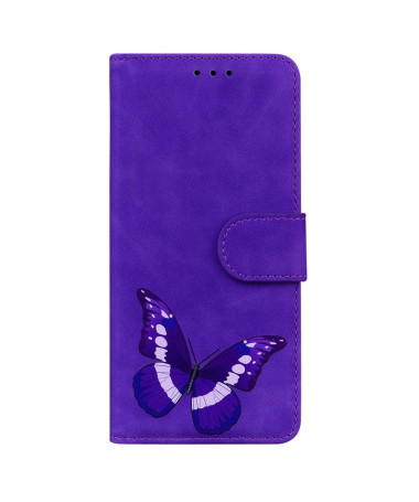 Housse Motorola Edge 30 Pro Protection Papillon Coloré