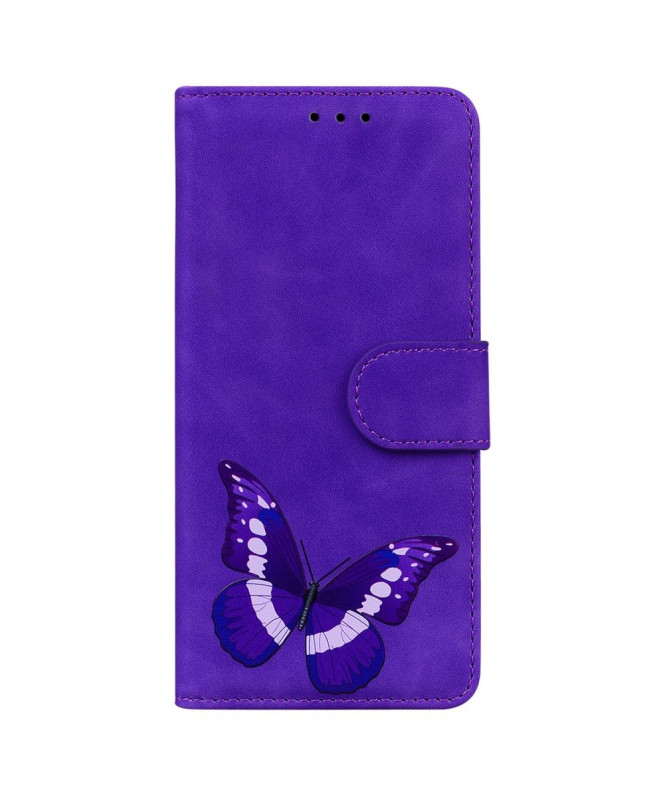 Housse Motorola Edge 30 Pro Protection Papillon Coloré