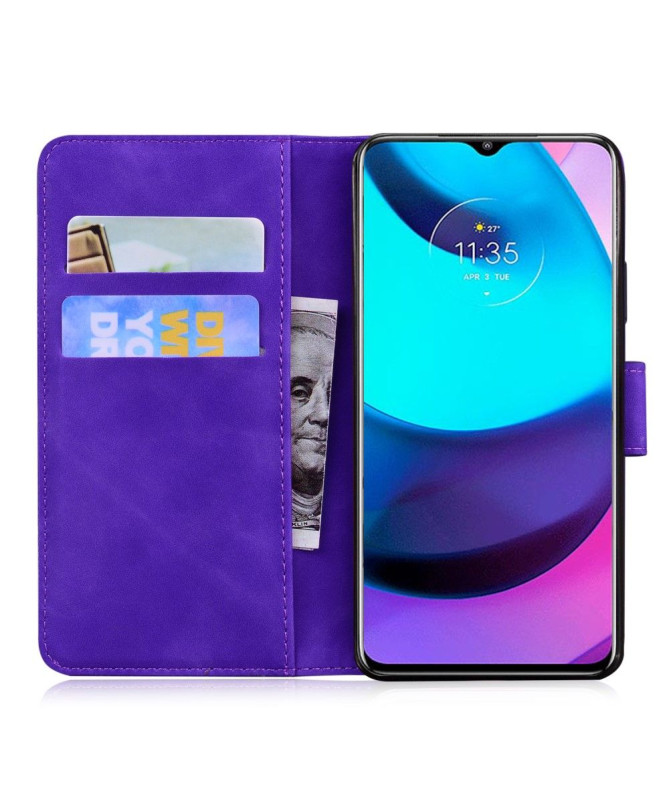 Housse Motorola Edge 30 Pro Protection Papillon Coloré