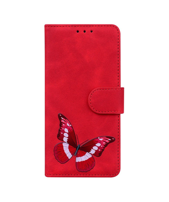 Housse Motorola Edge 30 Pro Protection Papillon Coloré