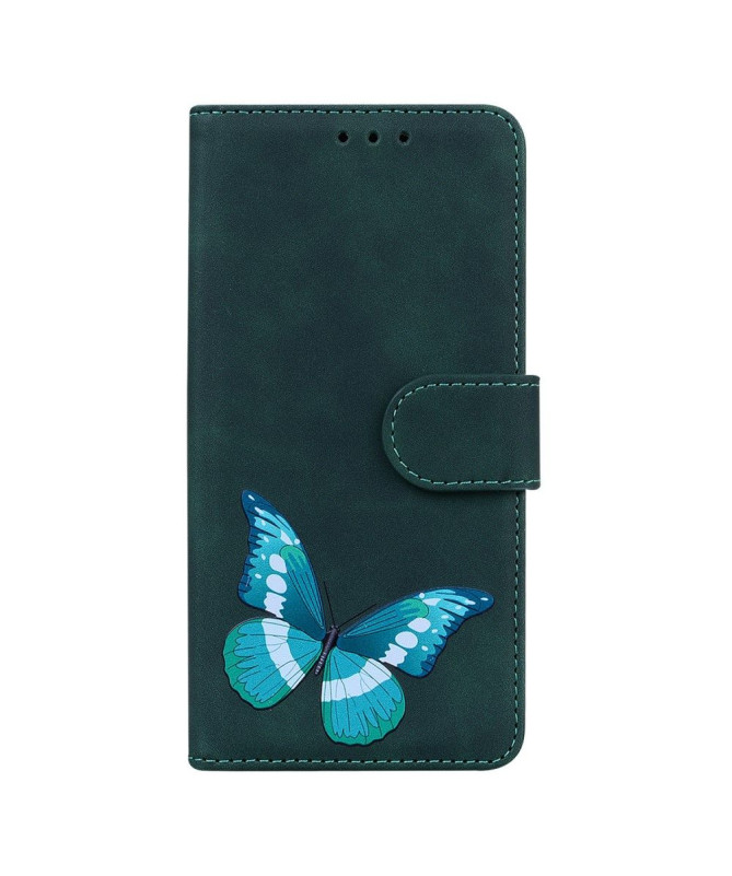 Housse Motorola Edge 30 Pro Protection Papillon Coloré