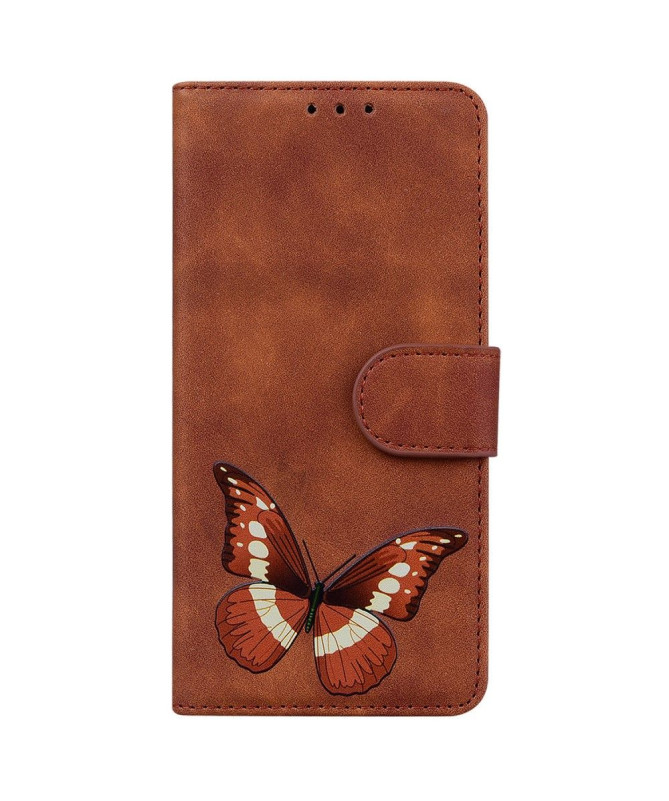 Housse Motorola Edge 30 Pro Protection Papillon Coloré