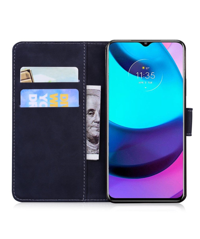 Housse Motorola Edge 30 Pro Protection Papillon Coloré